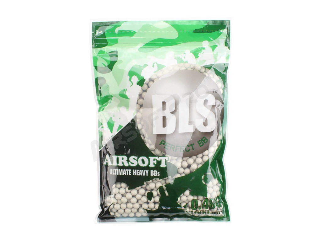 Airsoft BBs BLS Precision Grade 0,48 g | 1000 pcs - blanco [BLS]