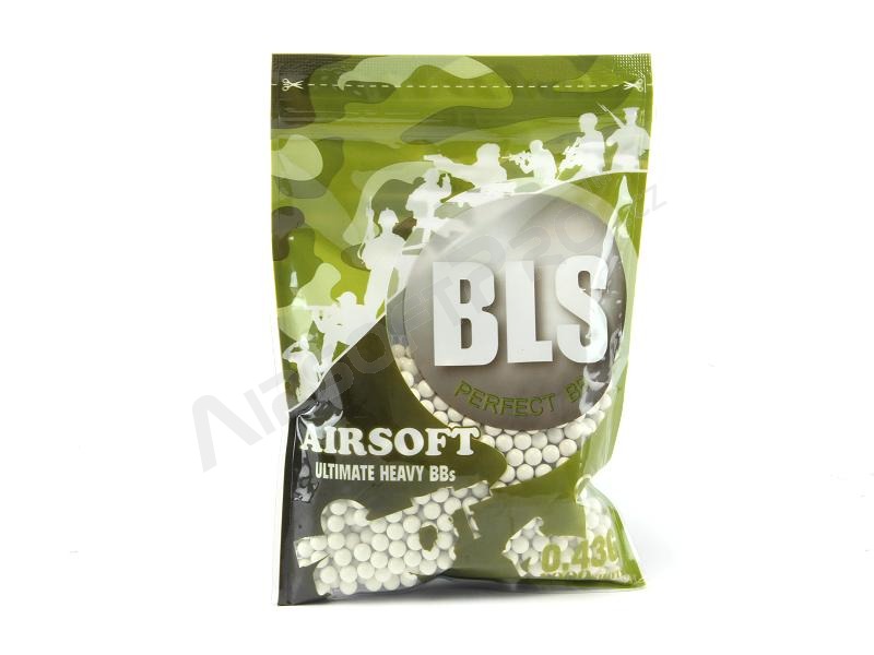 Airsoft BBs BLS BIO Ultimate Heavy 0,43 g | 1000pcs - white [BLS]