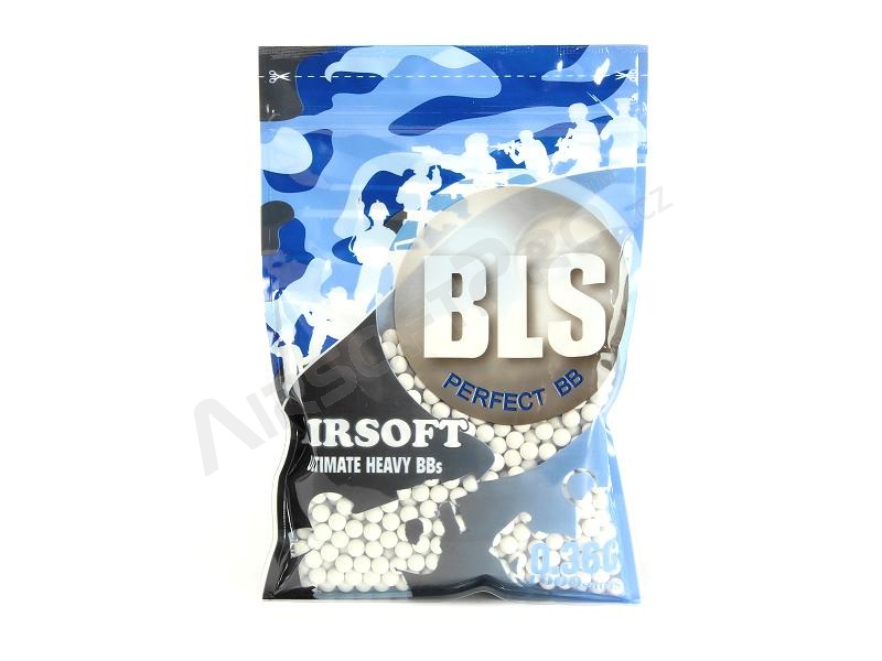 Airsoft BBs BLS BIO Ultimate Heavy 0,36 g | 1000pcs - white [BLS]