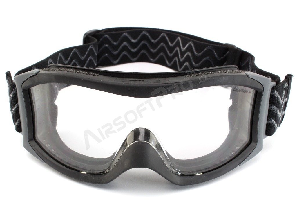 Máscara táctica X1000 Platinum (X1NSTDI) negra - transparente [Bollé]