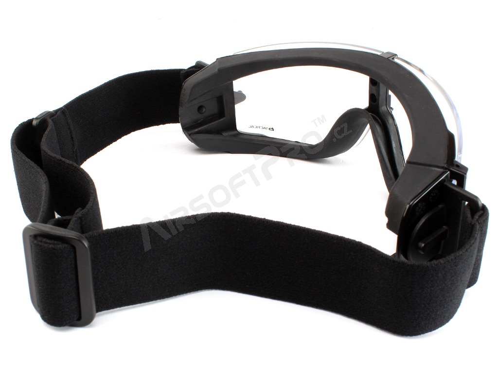Taktické brýle X800 Platinum (X800I) černé - čiré [Bollé]