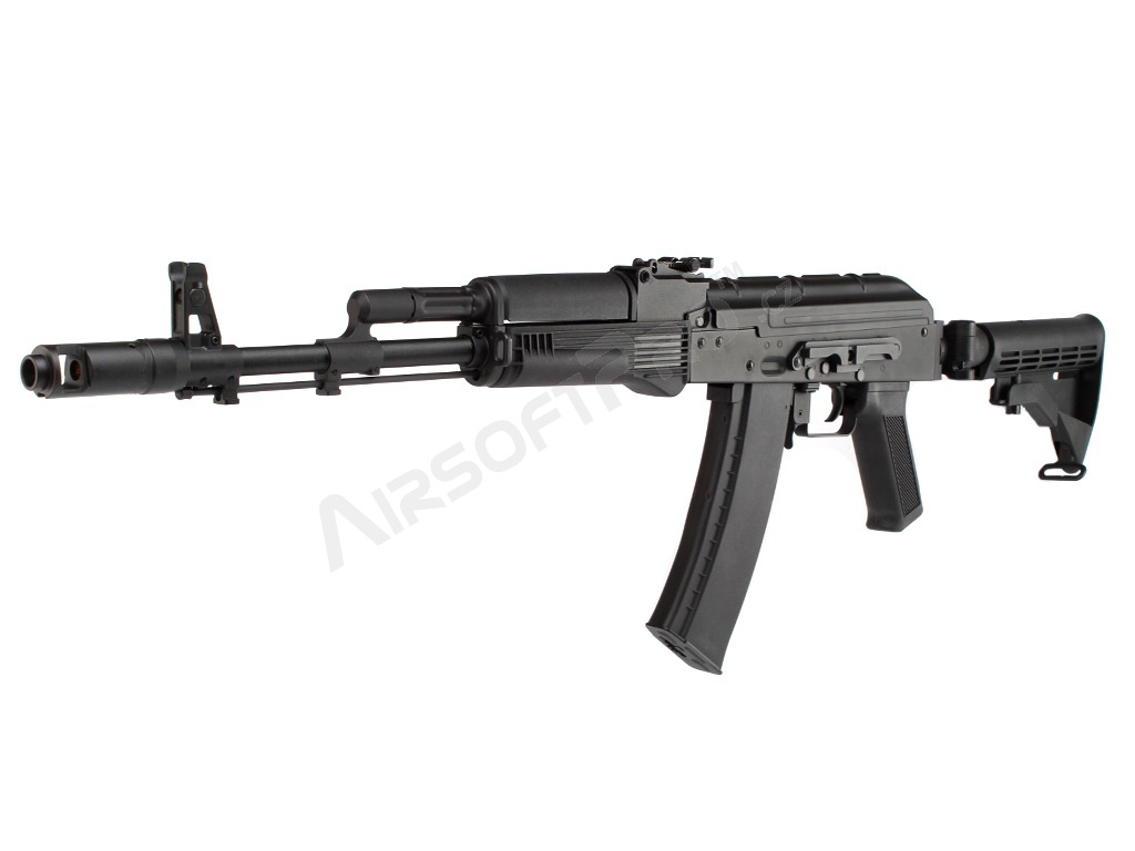 Airsoftová zbraň AK74 s pažbou M4, (CM.040M) [CYMA]