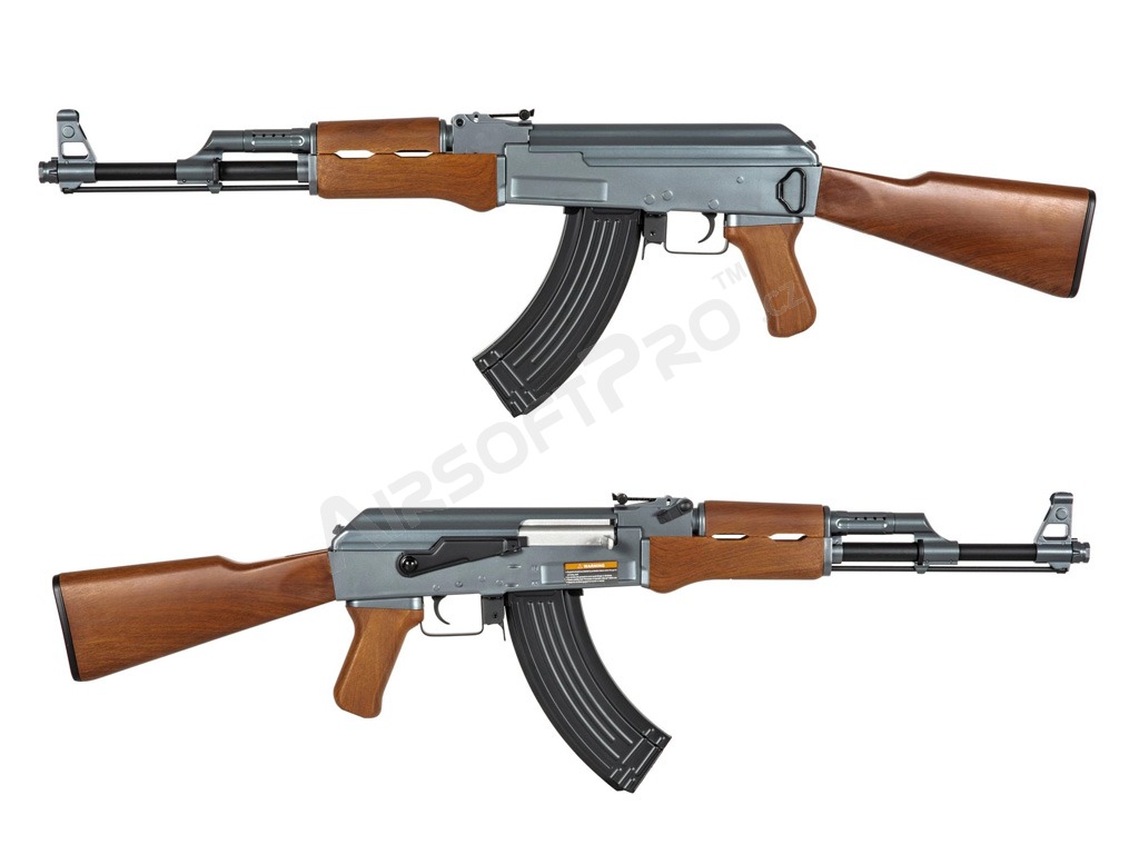 Airsoft rifle AK47 (CM.028), ABS - sin batería, cargador [CYMA]