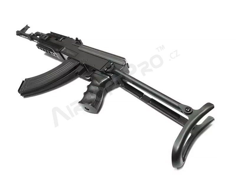 Airsoft rifle AK47S (CM.028B) HQ Li-Ion batería HQ cargador 0,25g BBs [CYMA]