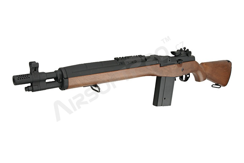 Airsoft rifle M14 Socom R.I.S. (CM.032A) - Wood imitation CYMA.