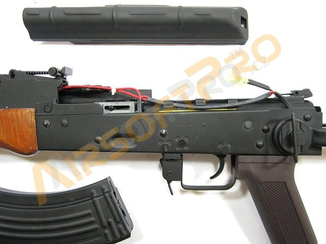 Airsoftová zbraň AKMS- ocel, dřevo (CM.048S) [CYMA]