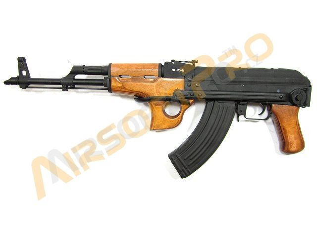 Airsoftová zbraň AKMSU- celokov, dřevo (CM.048SU) [CYMA], kalašnikov AK47 AK74 Kalashnikov ak-47 ak-74