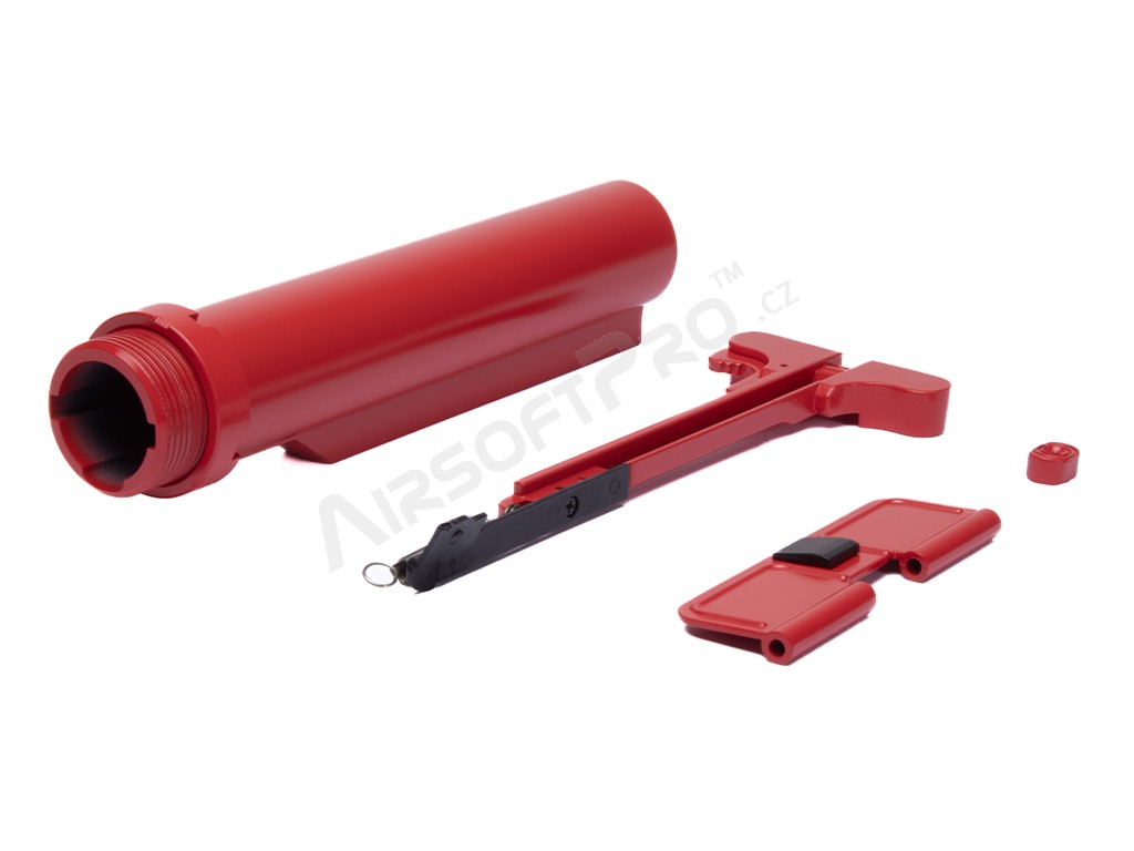 Color-Coordinated Accessory Kit for M4 / M16 Series Airsoft AEG Rifles - red [CYMA]