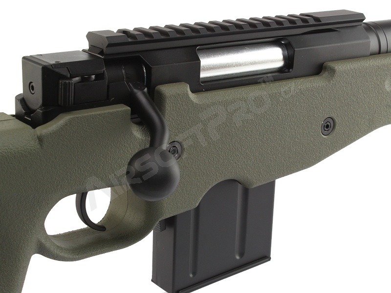 Airsoft sniper L96 AWS style CM.703A až 160 m/s - olivová [CYMA]