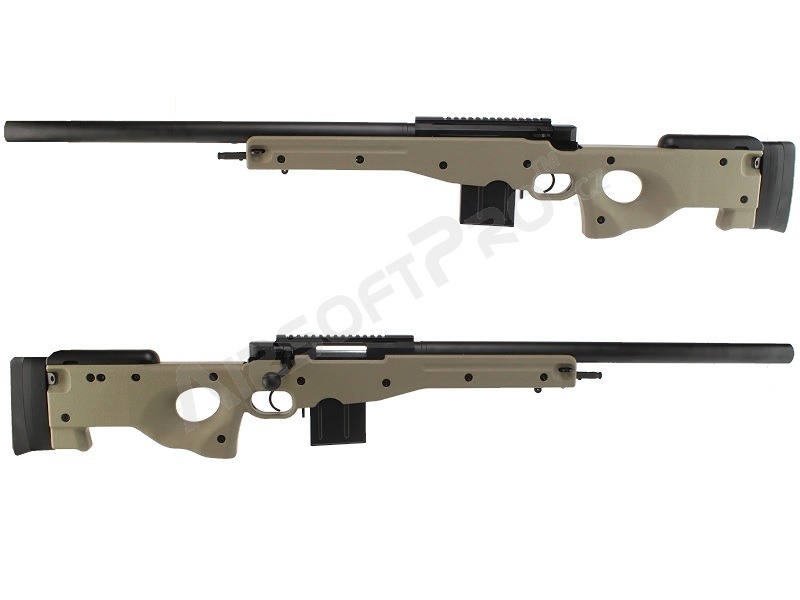 Francotirador airsoft L96 estilo AWS CM.703B hasta 550 FPS - TAN [CYMA]