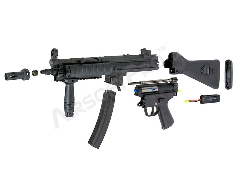 Airsoftový samopal MP5 A4 RAS (CM.041B) - celokov [CYMA]