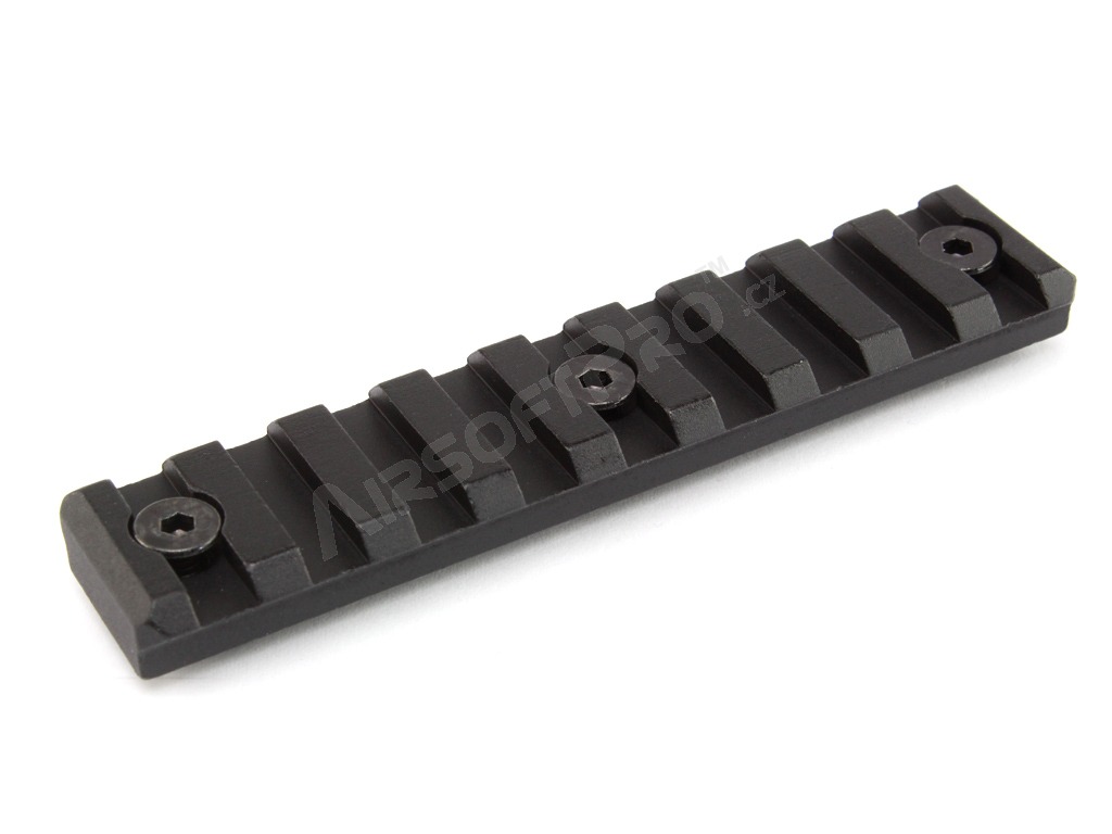 Soporte RIS (carril) para montaje KeyMod - 95mm, 9 ranuras - negro [CYMA]