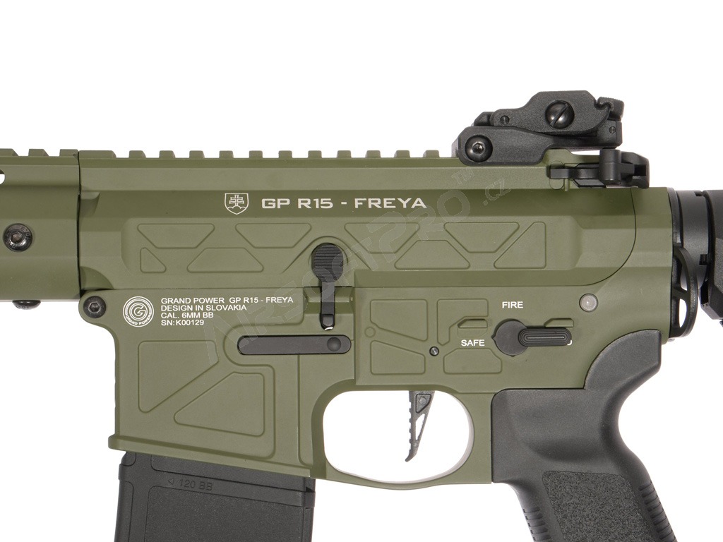 Airsoftová zbraň FREYA R15 gen.2 SKELETON 13