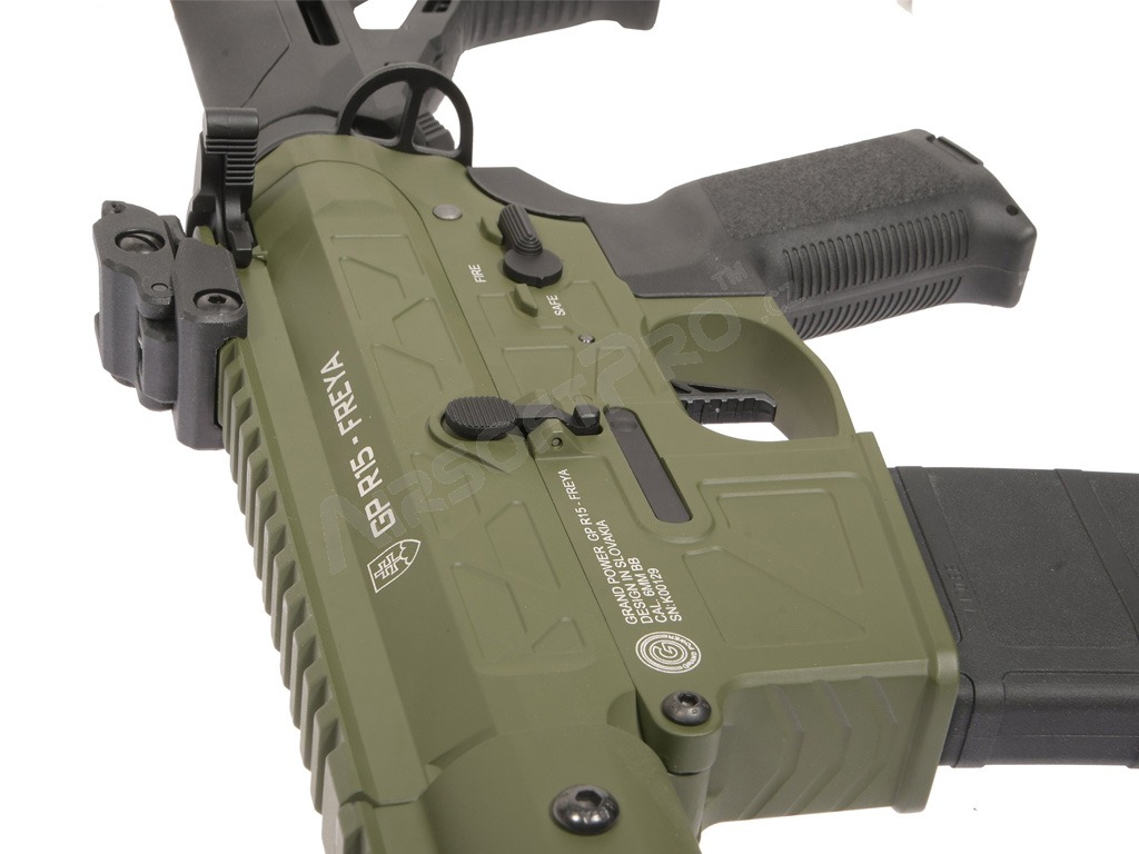 Airsoftová zbraň FREYA R15 gen.2 SKELETON 13