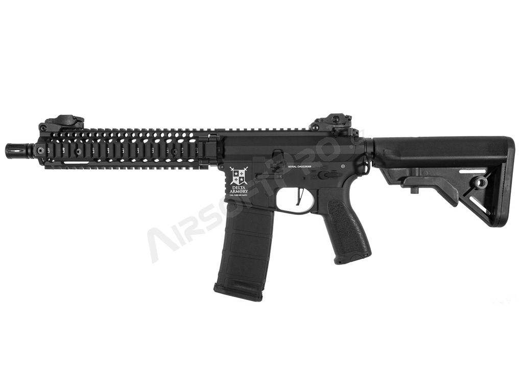 Rifle de airsoft M4 AR15 MK18 Alpha ETU, Full Metal - Negro [Delta Armory]