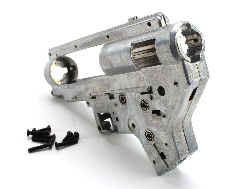 Reinforced V2 QD Gearbox Shell with 8 mm ball bearings [Double Bell]