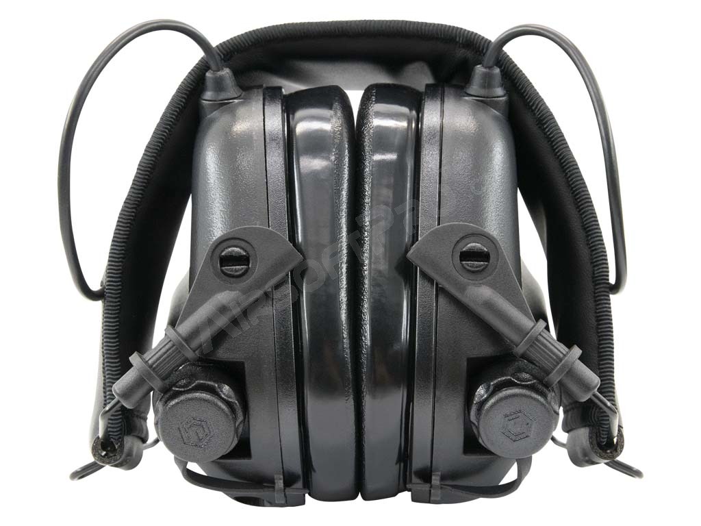Protector auditivo electrónico M31 con entrada AUX - negro [EARMOR]