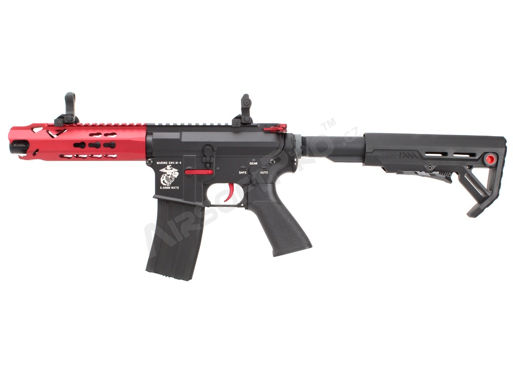 Rifle de airsoft EC-312-1 Keymod - Rojo [E&C]