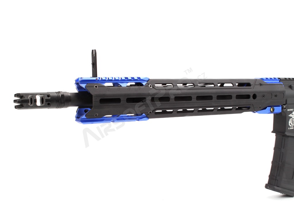 Airsoftová zbraň EC-339 M-LOK - modrá [E&C]