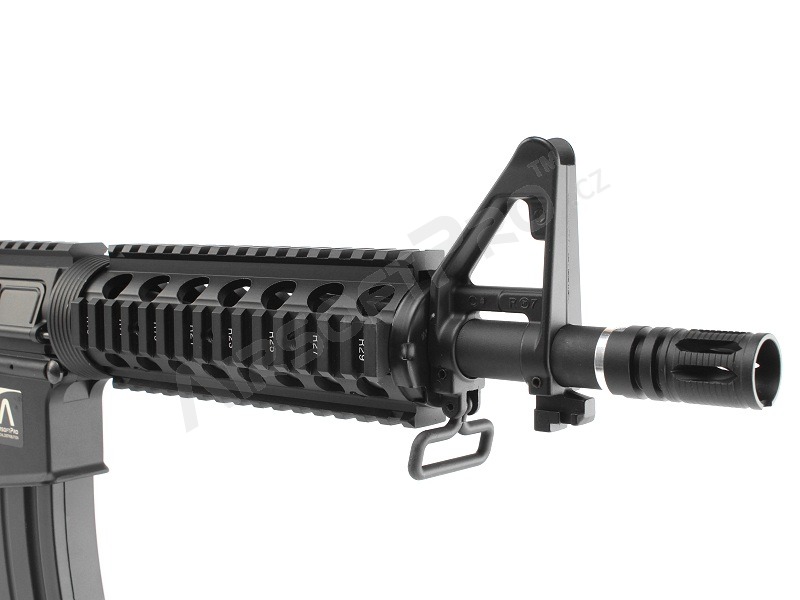 Airsoftová zbraň M4 RIS CQB s rychlou demontáží pružiny - černá (EC-302) [E&C]