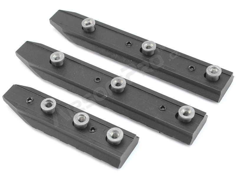 Rieles metálicos para empuñaduras Keymod - 3 piezas [E&C]
