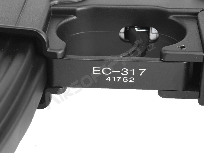 Airsoftová zbraň SR16-E3 URX3 10”s tlumičem - černá (EC-317SE) [E&C]
