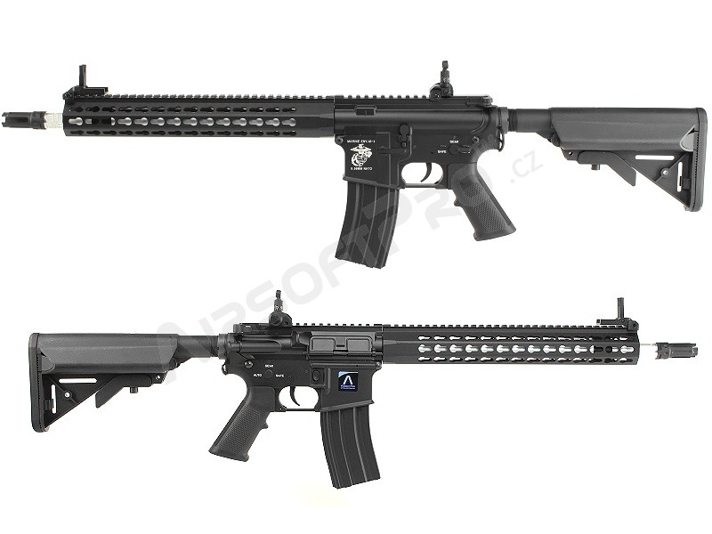 Airsoftová zbraň SR16-E3, URX4 KEYMOD 13” - černá (EC-314P) [E&C]