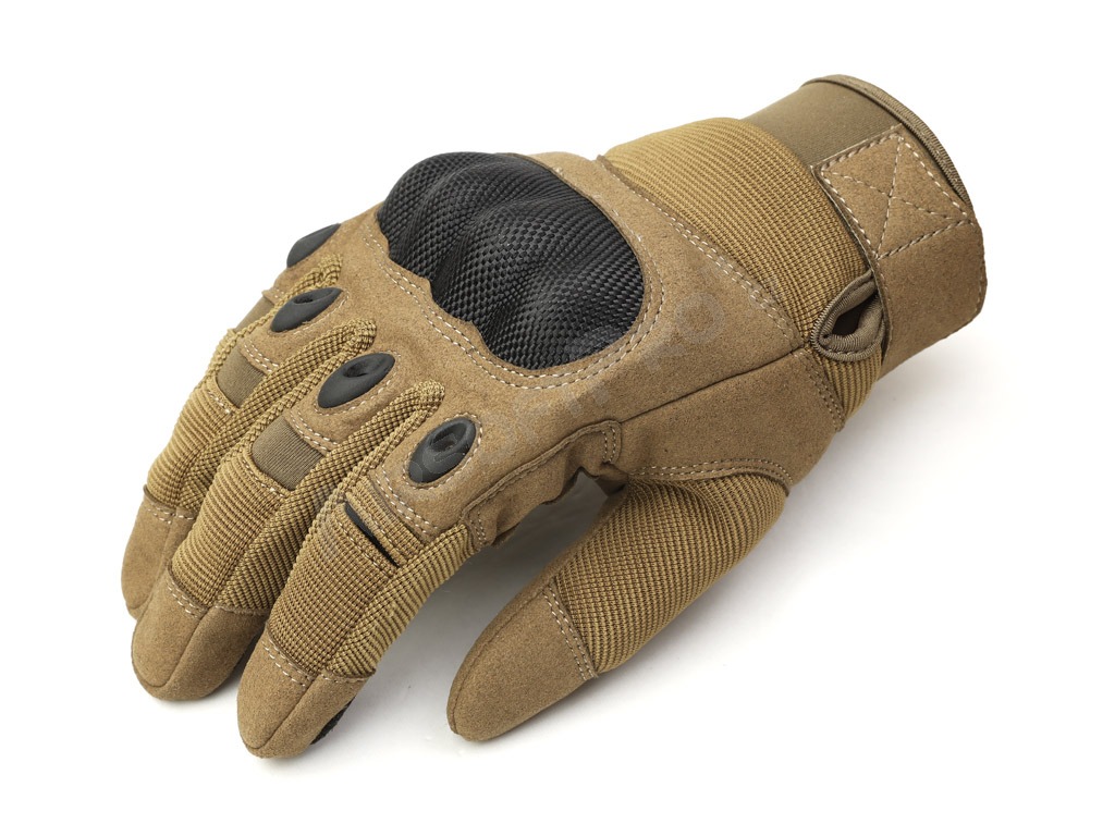Gloves : All finger tactical gloves - Dark Earth 
