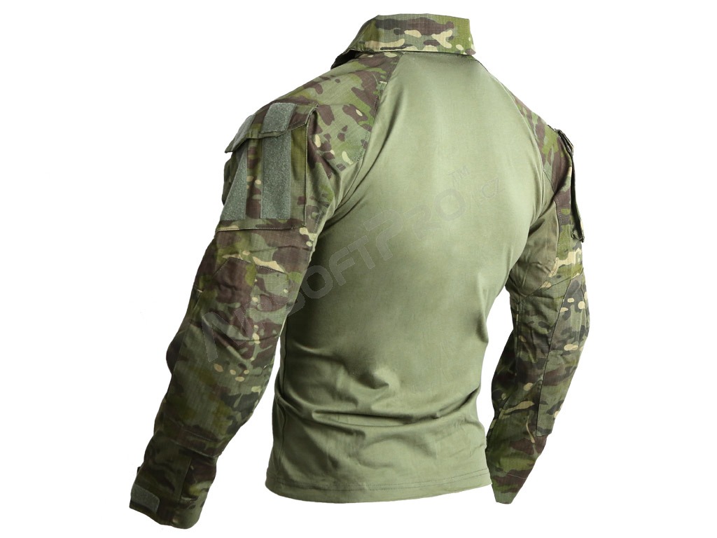 Camisa BDU de combate G3 - Multicam Tropic, talla L [EmersonGear]