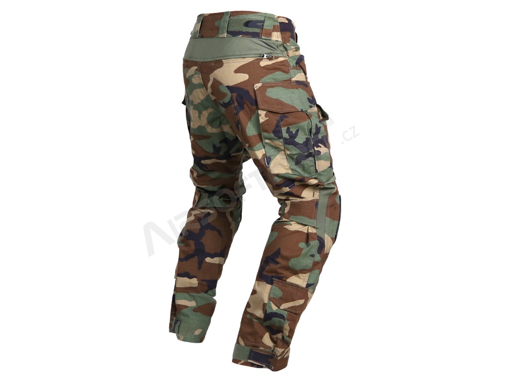 Pantalones de combate G3 - Woodland, talla XL (36) [EmersonGear]