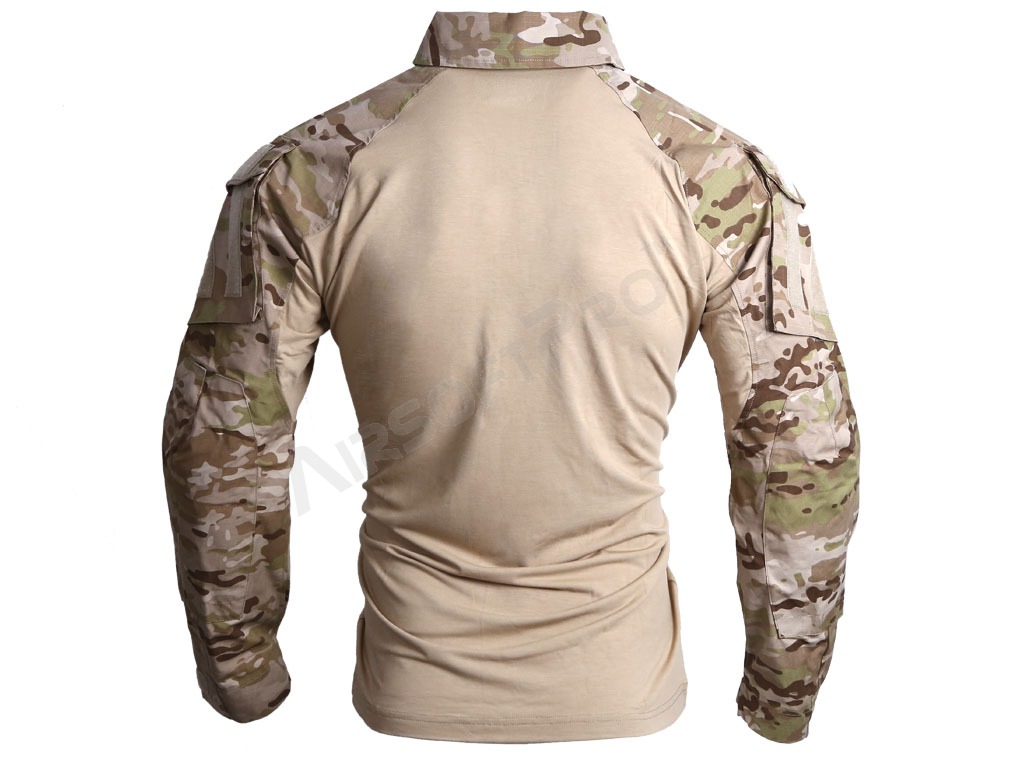 Camisa BDU de combate G3 (versión mejorada) - Multicam Arid, talla L [EmersonGear]