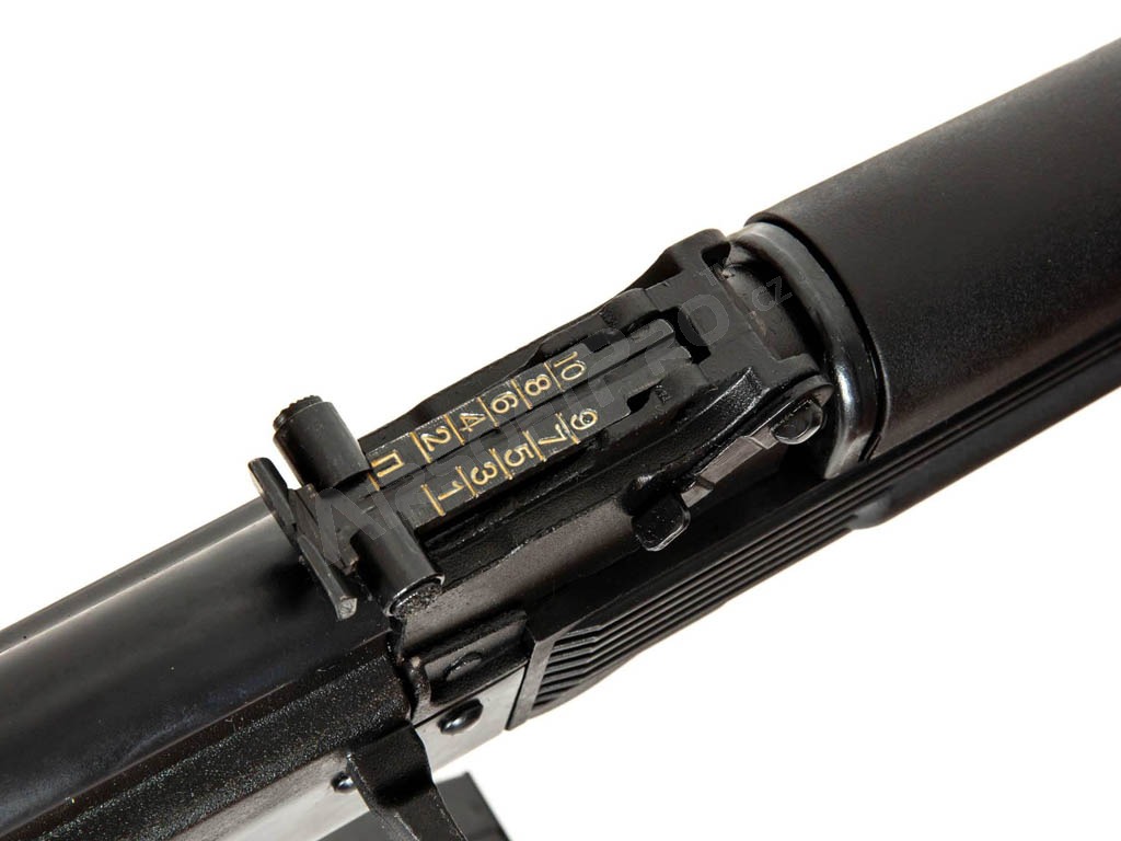 Airsoftová zbraň EL-AK104 (Essential) - ocelové tělo [E&L], kalašnikov AK74 Kalashnikov AK-74