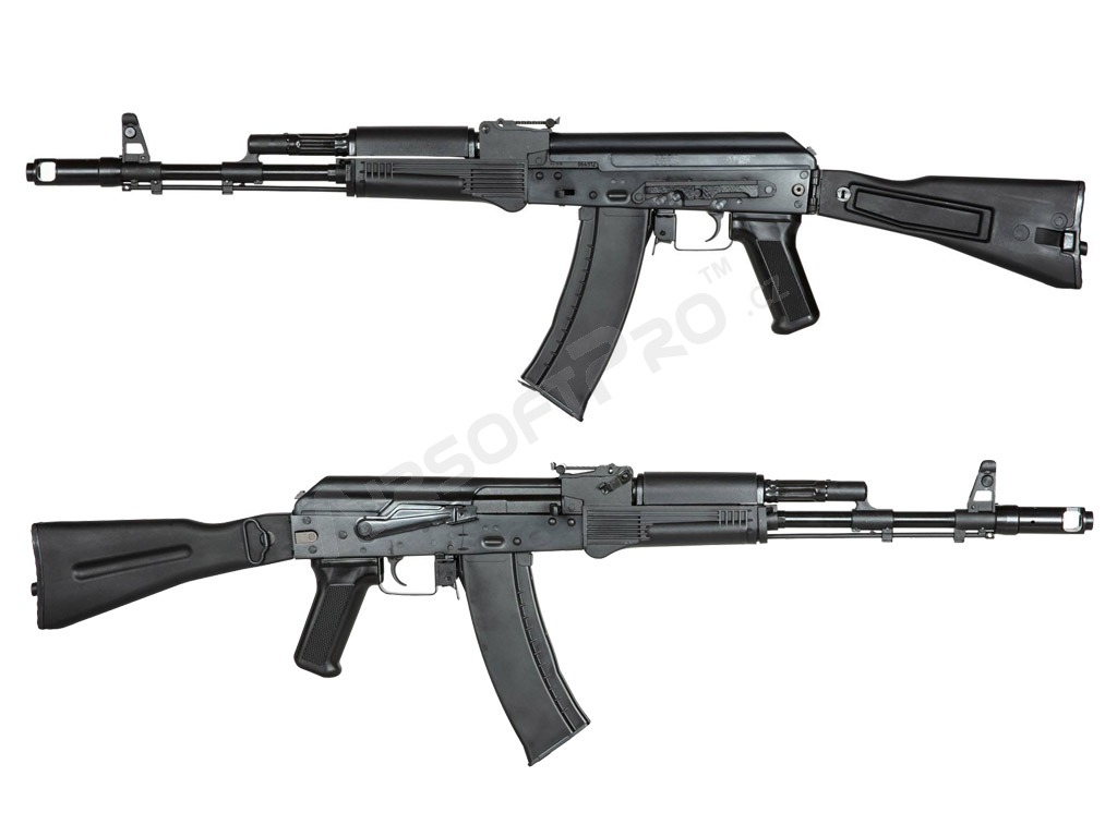 Airsoftová zbraň EL-74 MN (Essential) - ocelové tělo [E&L], kalašnikov AK74 Kalashnikov AK-74