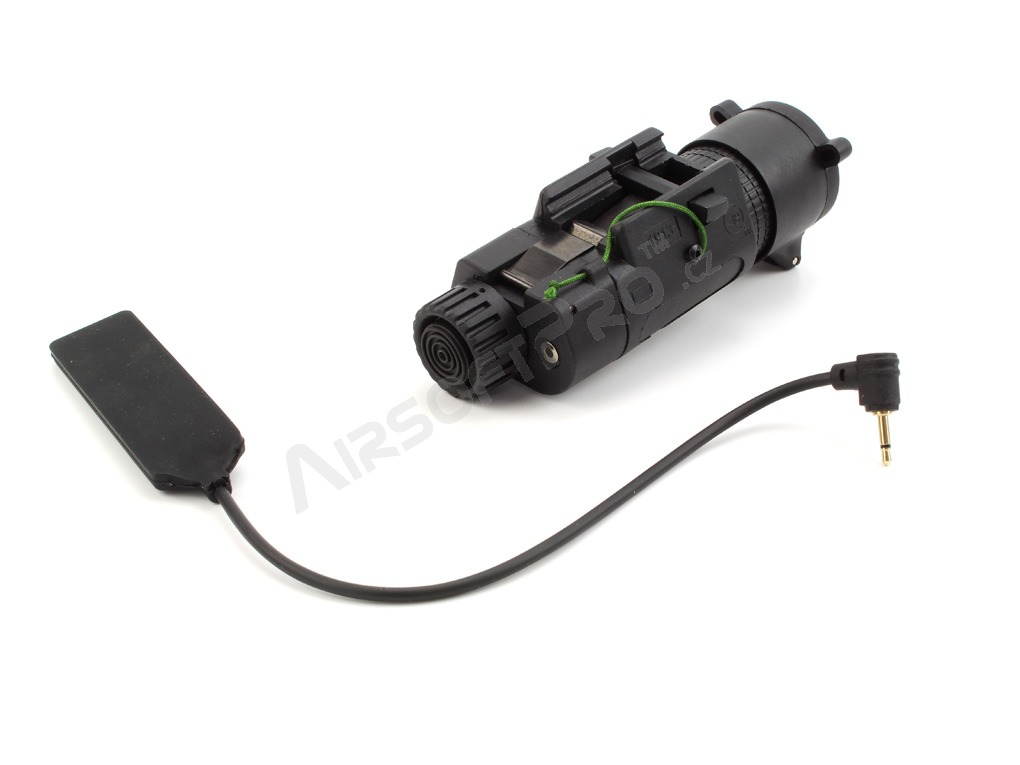 Linterna táctica LED M3X (RIS) con filtro IR, larga - negra [Element]