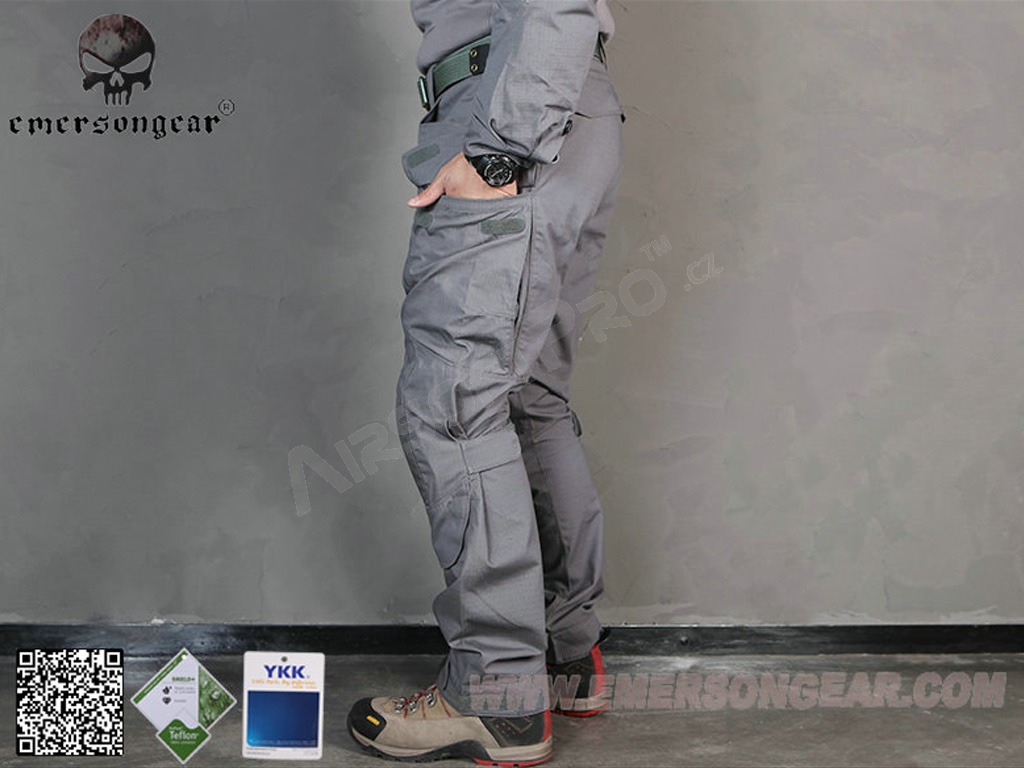 Pantalones de asalto - gris lobo, talla XL (36) [EmersonGear]