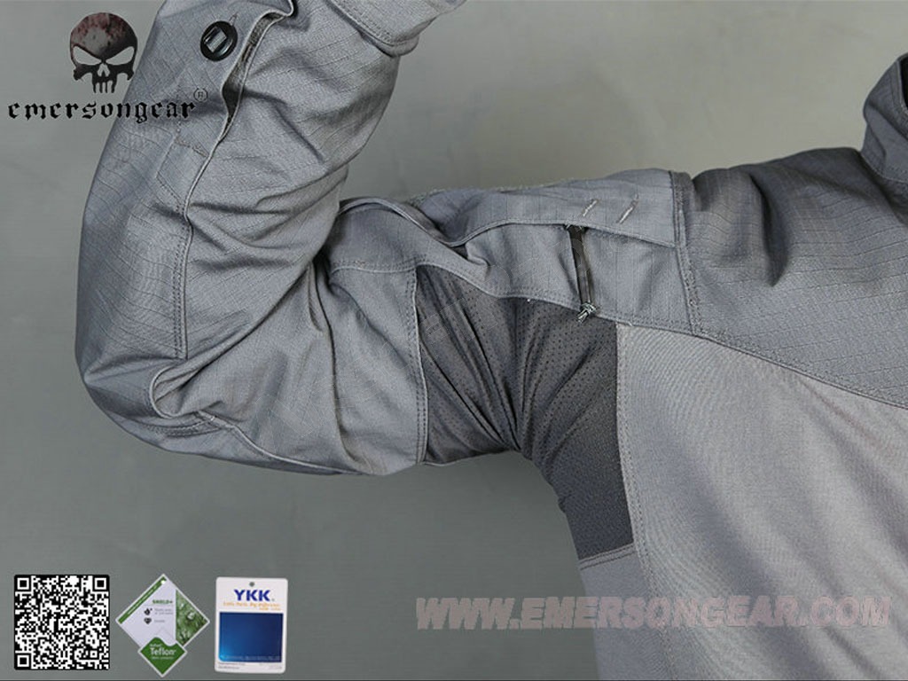 Camisa de asalto - gris lobo, talla XS [EmersonGear]