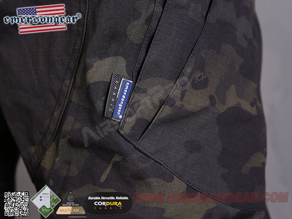 Conjunto de uniforme BLUE Label Field Tactical R6 - Multicam Tropic, talla M [EmersonGear]