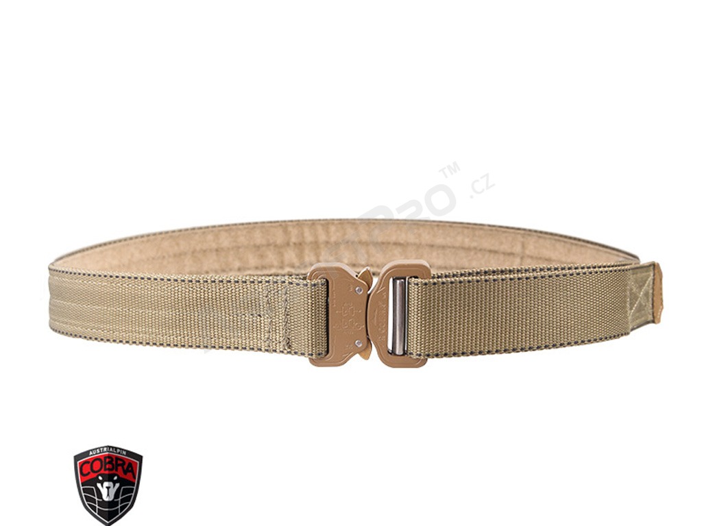 Cinturón de combate COBRA 1.5inch / 3.8cm One-pcs - Khaki, tamaño M [EmersonGear]