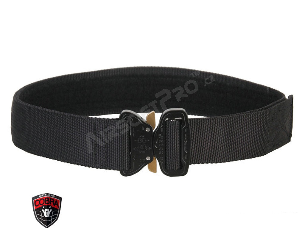 Cinturón de combate COBRA 1.75inch / 4.5cm One-pcs - negro, talla L [EmersonGear]
