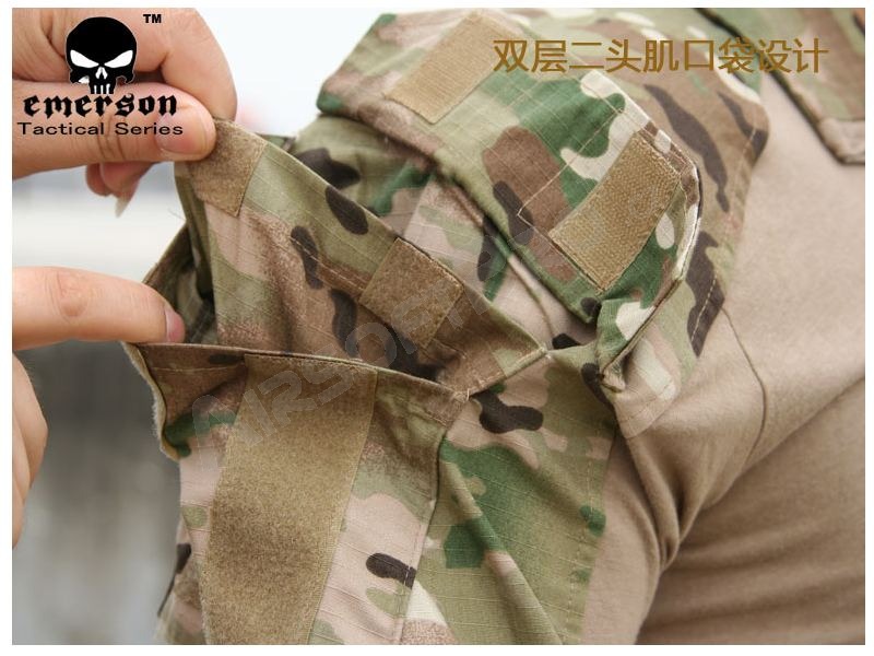 Camisa BDU de combate - MC, talla XL [EmersonGear]