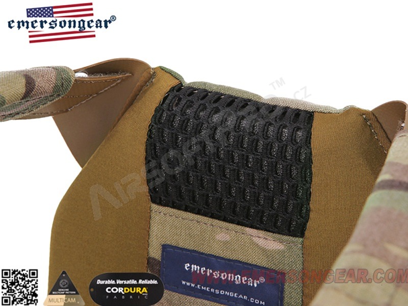 Portaplacas Jumer para niños con doble funda M4 y placas balísticas de prueba - Multicam [EmersonGear]