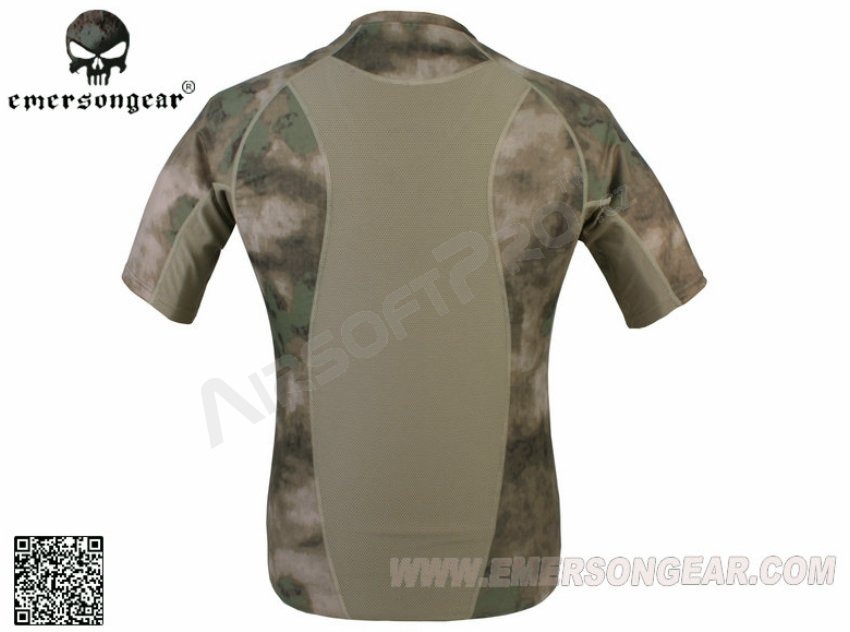 Camiseta de capa base ajustada a la piel - A-TACS FG, talla XL [EmersonGear]
