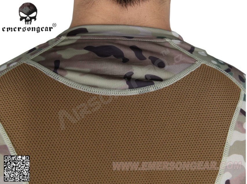 Camiseta de capa base ajustada a la piel - MC, talla XL [EmersonGear]
