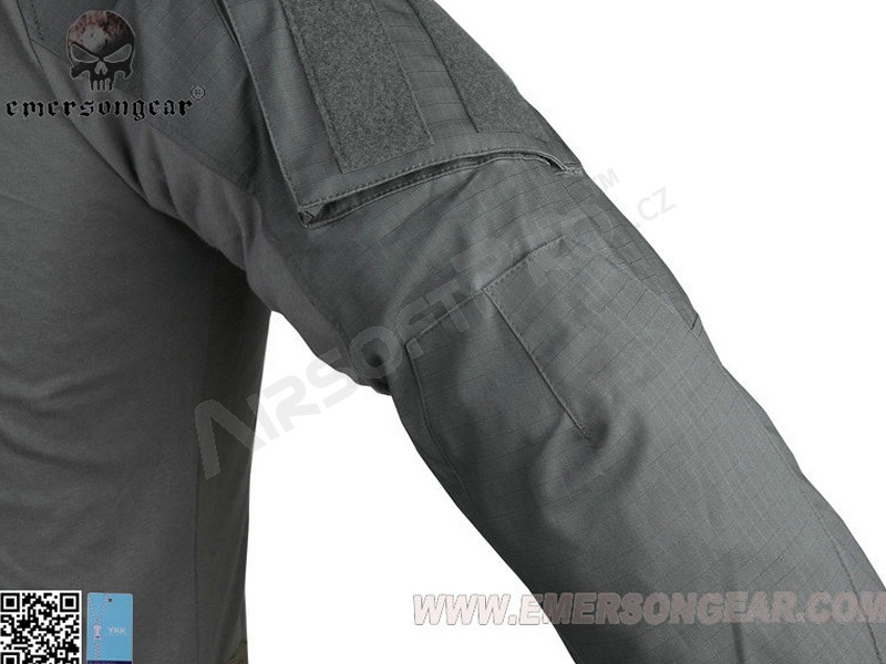 Camisa BDU de combate G3 - gris lobo, talla XXL [EmersonGear]