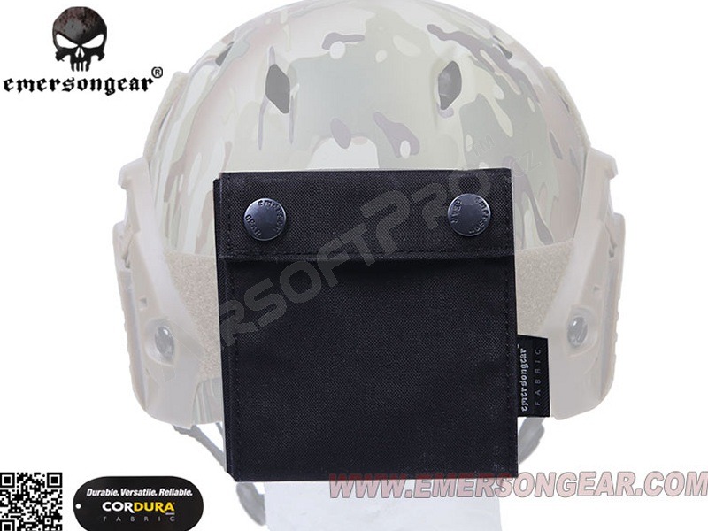 Bolsa de accesorios para cascos o contrapesos - negra [EmersonGear]
