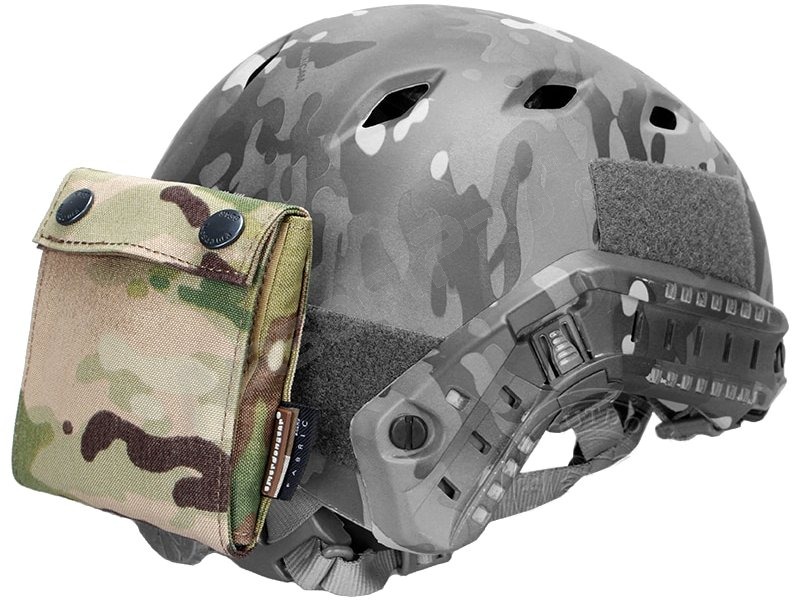 Bolsa de accesorios para cascos o contrapesos - Marrón coyote (CB) [EmersonGear]