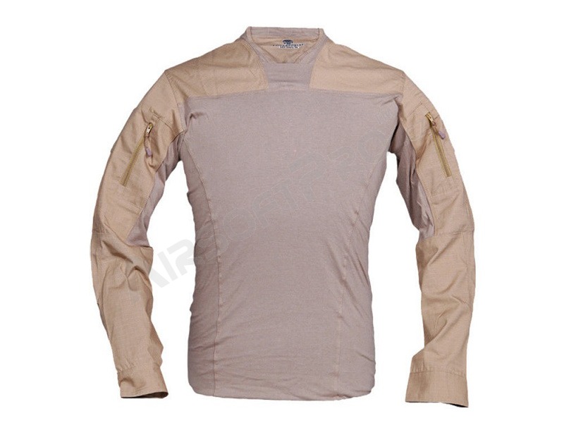 Camiseta de combate Talos LT Halfshell style - Coyote Brown (CB), talla L [EmersonGear]
