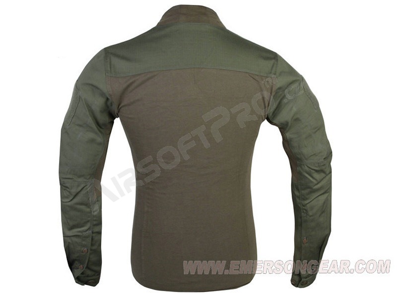 Camiseta de combate Talos LT Halfshell style - Olive Drab, talla S [EmersonGear]