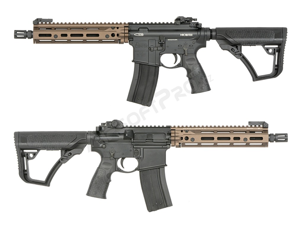 Airsoftová GBB zbraň DD4 MK18 RIII S 10,3