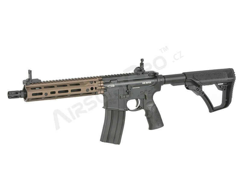 Airsoftová GBB zbraň DD4 MK18 RIII S 10,3